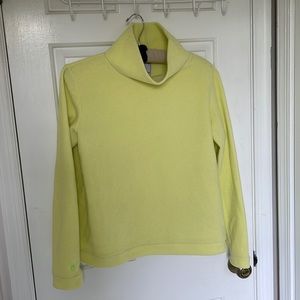 Dudley Stephens Park Slope Tutleneck Yellow Vello L